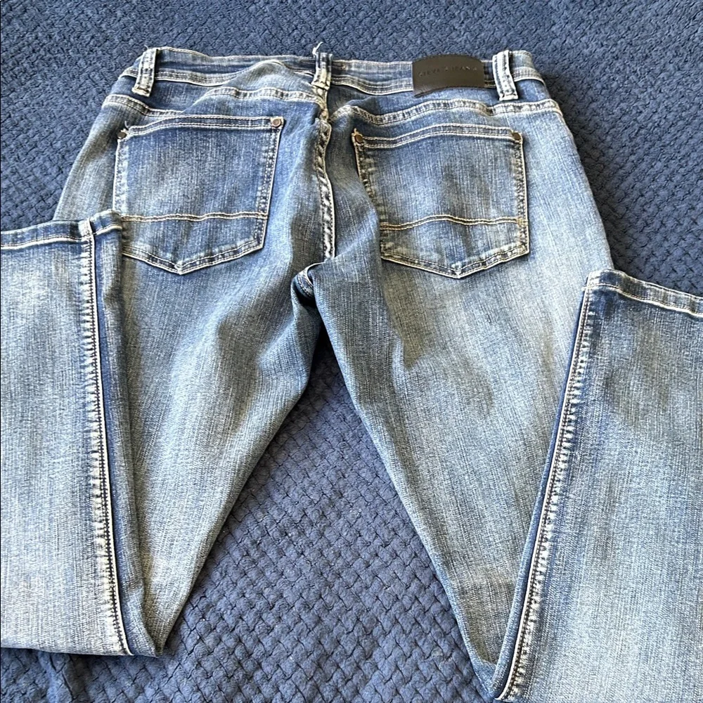 Steve's Jeans Men's Slim Fit Blue Jeans - Picture 4 of 8